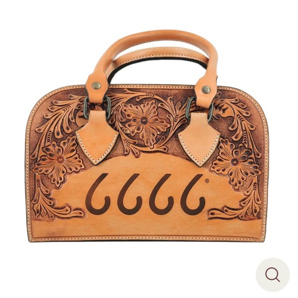 NWT 6666 Ranch Four Sixes Ranch Boedeker Leather Purse Bag Yellowstone